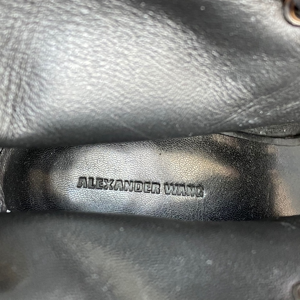 Alexander Wang Freja Boots High Heel Black Size 39 - Picture 16 of 16